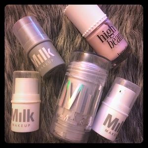 4 highlighters + 1 stain